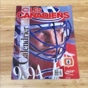 Montreal Canadiens 1993-94 Calendar